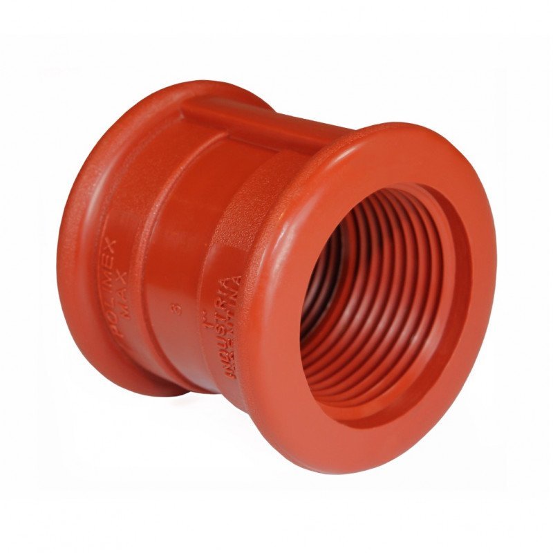 CUPLA H-H 1/2 POLIPROPILENO ROSCA